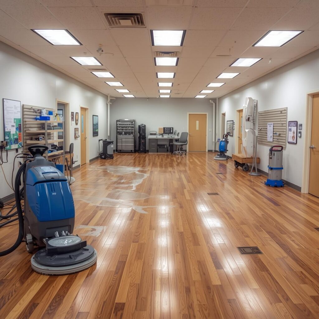 commercial Strip and Wax Services